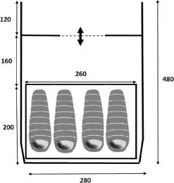 Redwood Zephyr 280 PO - Tent 4-persoons - Tunnel Tent - Grijs -Buiten Reizen Winkel 1140x1200