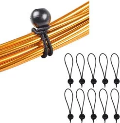 Elastische Tentspanner Met Bal 16 Tot 30 Cm- Spanelastiek - Tent - Spanner Met Plastic Bal -Buiten Reizen Winkel 1170x1200