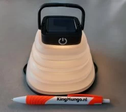 Solar Led Camping Lamp - Tent Verlichting Oplaadbaar - Solar Lantaarn Tafellamp Opvouwbare Campinglamp - King Mungo -Buiten Reizen Winkel 1200x1062