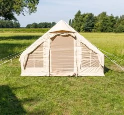 Opblaasbare Vier Persoons Tent Beige 300x200x210 Cm -Buiten Reizen Winkel 1200x1111