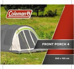 Coleman Front Porch 4 Tentluifel - 300 X 145 Cm - Vail & Meadowood Tent -Buiten Reizen Winkel 1200x1122