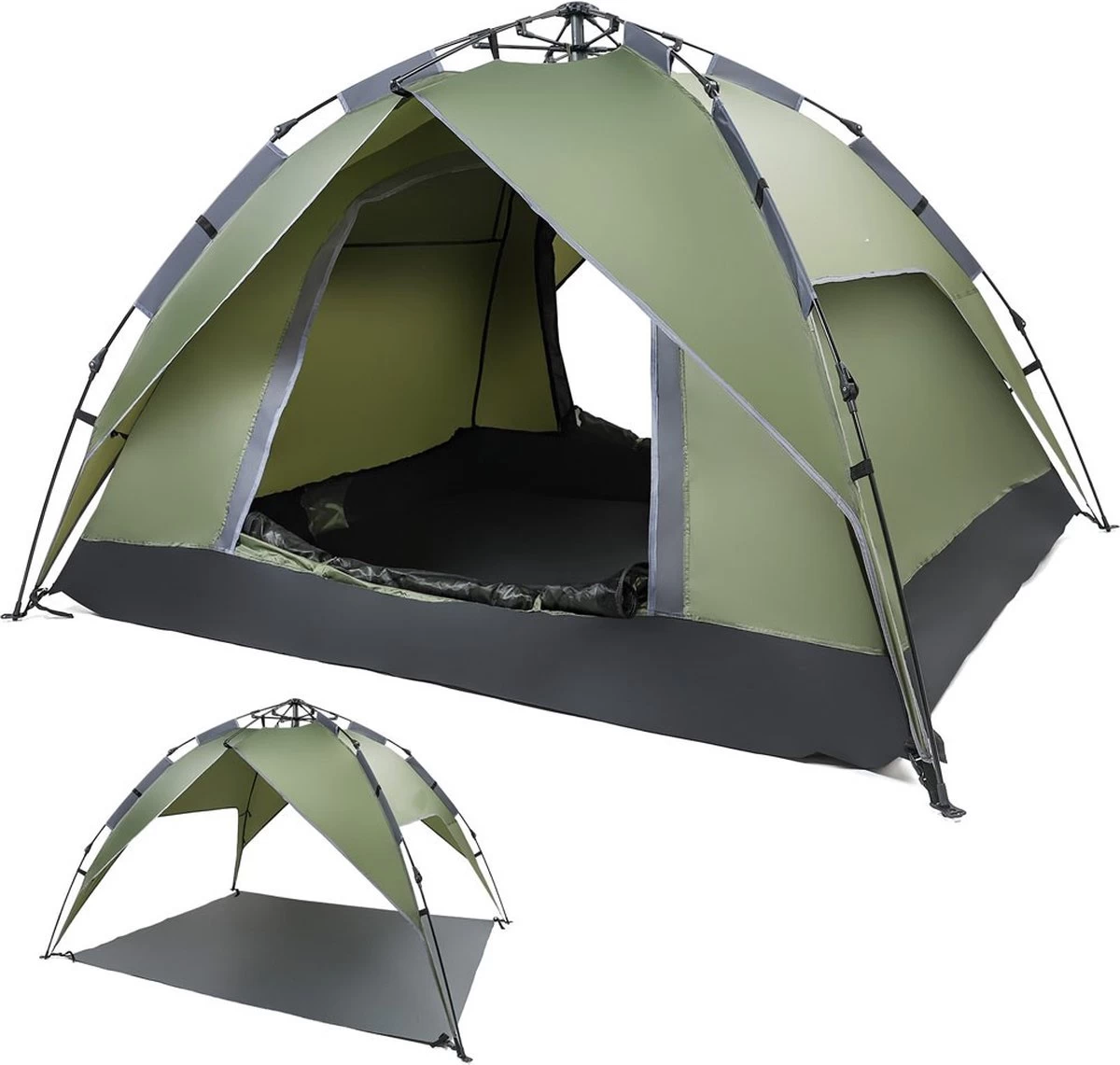 Sens Design Pop Up Tent - Tent - 2-3 Personen 1 Sens Design Pop Up Tent - Tent - 2-3 Personen
