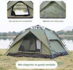 Sens Design Pop Up Tent - Tent - 2-3 Personen 15 Sens Design Pop Up Tent - Tent - 2-3 Personen -Buiten Reizen Winkel 1200x1146