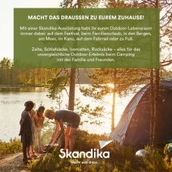 Skandika Pitea XL CROSS Tent – Koepeltenten - Autotent – Campingtent Voor SUV, Caddy, Auto, CUV - Voor Max. 4 Personen – Vrijstaand – Met/zonder Slaapcabine – Max. Stahoogte 230 Cm – 3000mm Waterkolom - 475 X 290 X 230 Cm (LxBxH) – Kamperen - Grijs -Buiten Reizen Winkel 1200x1200 123