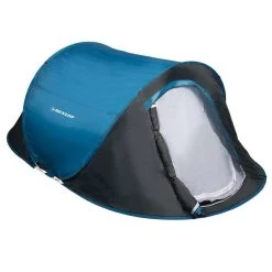 Dunlop Pop Up Tent 220 X 120 X 90 Cm - Grijs/ Blauw - 1 Persoons 15 Dunlop Pop Up Tent 220 X 120 X 90 Cm - Grijs/ Blauw - 1 Persoons -Buiten Reizen Winkel 1200x1200 128