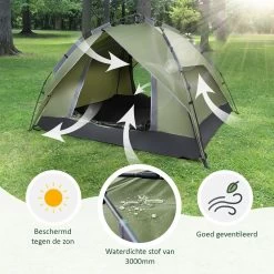 Sens Design Pop Up Tent - Tent - 2-3 Personen 13 Sens Design Pop Up Tent - Tent - 2-3 Personen -Buiten Reizen Winkel 1200x1200 130