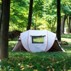 Fly Lab Luxe Pop Up Tent - Kampeer Tent - Grijs/Oranje - 4 Persoons 16 Fly Lab Luxe Pop Up Tent - Kampeer Tent - Grijs/Oranje - 4 Persoons -Buiten Reizen Winkel 1200x1200 154
