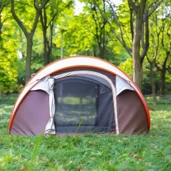 Fly Lab Luxe Pop Up Tent - Kampeer Tent - Grijs/Oranje - 4 Persoons 18 Fly Lab Luxe Pop Up Tent - Kampeer Tent - Grijs/Oranje - 4 Persoons -Buiten Reizen Winkel 1200x1200 156
