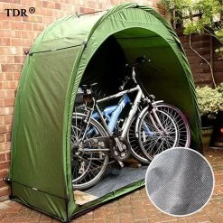 Merkloos Fietstent,Beschermhoes Fietsenschuur, Tent Voor Camping In De Open Lucht-groen 200*80*165CM
