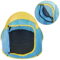 Pop Up Tent Waterkolom 1500 Mm/Cm² - Blauw - 2 Persoons -Buiten Reizen Winkel 1200x1200 177