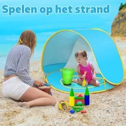 Seidon Strandtent Baby - Pop Up Tent - UV Bescherming - Baby En Kind - Waterdicht - Zwembadje - UV Bescherming -Buiten Reizen Winkel 1200x1200 22
