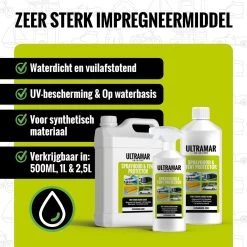 Ultramar - Sprayhood & Tent Protector 1L - Impregneermiddel Voor Bootkap, Tent, Cabriodak - Maakt Waterdicht En Geeft Extra Bescherming -Buiten Reizen Winkel 1200x1200 27