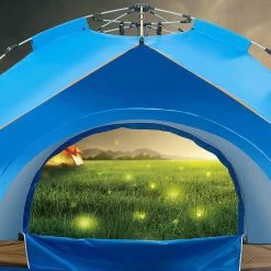 Fish Life Waterdichte Tent - Lichtgewicht Tent - Tent Voor 2-4 Personen - 200*200*140 Cm - Outdoor Camping Tent - Licht Blauw -Buiten Reizen Winkel 1200x1200 55