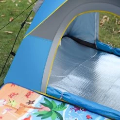 Fish Life Waterdichte Tent - Lichtgewicht Tent - Tent Voor 2-4 Personen - 200*200*140 Cm - Outdoor Camping Tent - Licht Blauw -Buiten Reizen Winkel 1200x1200 56
