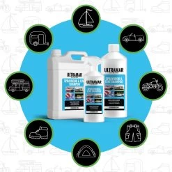Ultramar - Reiniger Sprayhood & Tent Shampoo 500 Ml - Tentdoekreiniger Voor Bootkap, Tent, Cabriodak -Buiten Reizen Winkel 1200x1200 65