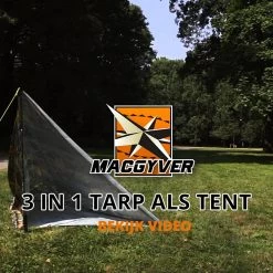MacGyver® ‘3-in-1’ Tent | Tarp – Schaduwdoek – Hangmat | Strandtent | Outdoor-tent | Shelter | Vistent | 280 X 280 Cm | Camouflage | Waterdicht | Lichtgewicht 23 MacGyver® ‘3-in-1’ Tent | Tarp – Schaduwdoek – Hangmat | Strandtent | Outdoor-tent | Shelter | Vistent | 280 X 280 Cm | Camouflage | Waterdicht | Lichtgewicht -Buiten Reizen Winkel 1200x1200 80