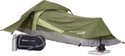 Where Tomorrow Solo Tent 220X80X50 Cm - Groen - 1 Persoons -Buiten Reizen Winkel 1200x544