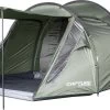 Capture Outdoor, 3-Man XXL Tent "Seikan XTR-3", Voor 3 XXL Personen, 215x400x155cm, DeLuxe Tent En Canvas, "Airflow System", …