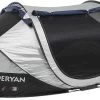 Deryan Cocoon Pop Up Tent - Luchtbed - Luchtpomp - 4 Persoons - Zilver