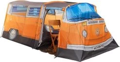 Merkloos Volkswagen Bus Tent - Oranje - 4 Persoons -Buiten Reizen Winkel 1200x627 2