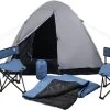 MaxxSport Camping Set - 2 Persoons - Tent + Slaapzakken + Campingstoelen - 200x190x120cm