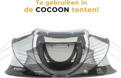 Deryan Luxe Pop-up Reisklamboe - Lichtgewicht 2 Persoons Klamboe – Geimpregneerd - Slaapcompartiment Voor Tent - Binnentent -Buiten Reizen Winkel 1200x779