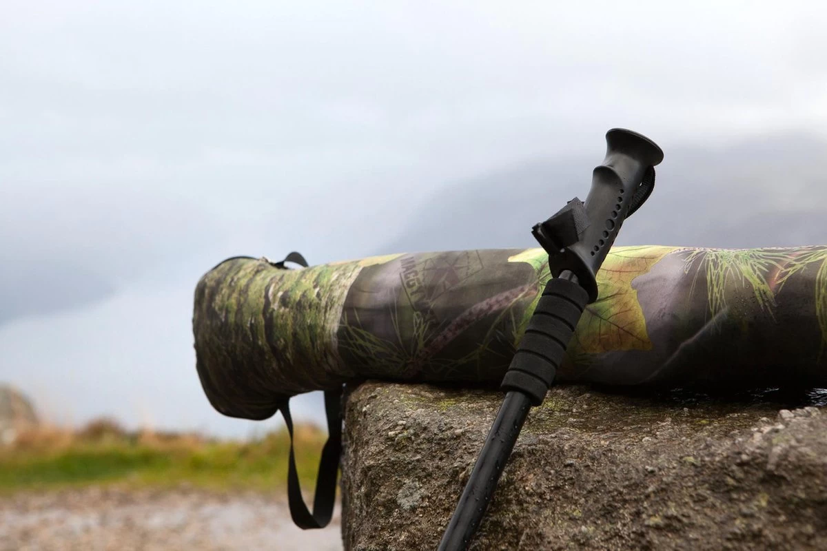 MacGyver® ‘3-in-1’ Tent | Tarp – Schaduwdoek – Hangmat | Strandtent | Outdoor-tent | Shelter | Vistent | 280 X 280 Cm | Camouflage | Waterdicht | Lichtgewicht 4 MacGyver® ‘3-in-1’ Tent | Tarp – Schaduwdoek – Hangmat | Strandtent | Outdoor-tent | Shelter | Vistent | 280 X 280 Cm | Camouflage | Waterdicht | Lichtgewicht - Afbeelding 4