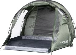 Capture Outdoor, 3-Man XXL Tent "Seikan XTR-3", Voor 3 XXL Personen, 215x400x155cm, DeLuxe Tent En Canvas, "Airflow System", … -Buiten Reizen Winkel 1200x878