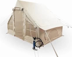 Opblaasbare Vier Persoons Tent Beige 300x200x210 Cm -Buiten Reizen Winkel 1200x946