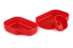 Wildo Camp-A-Box Serviesset Basic, Rood