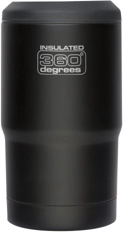 360&deg; Degrees Beer Cozy, Zwart