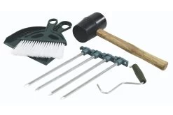 Outwell Tent Gereedschapsset, Zwart/zilver