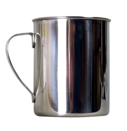 Basic Nature Roestvrij Stalen Beker Gepolijst 400ml