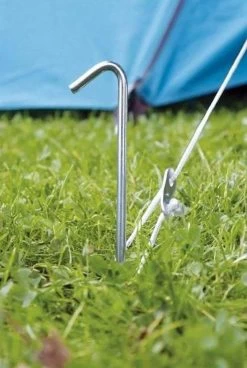 Stalen Tentharingen Set - 12 Stuks - 23 Cm | Staal | Opzetten Tent | Tentspijkers | Tentspijker | Haringen | Tentharing | Haring | Camping | Kamperen -Buiten Reizen Winkel 805x1200