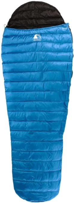 Alvivo Ibex Light Slaapzak, Blauw/zwart