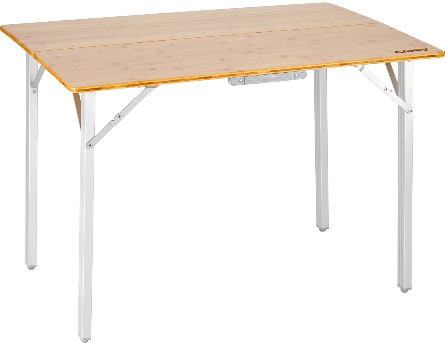 CAMPZ Bamboe Tafel 100x72x70cm Extra Sterk, Bruin/grijs 1 CAMPZ Bamboe Tafel 100x72x70cm Extra Sterk, Bruin/grijs
