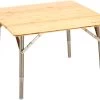 CAMPZ Bamboe Tafel 60x60x40cm, Bruin