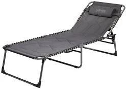 CAMPZ Gewatteerd Ligbed, Zwart