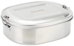 CAMPZ Roestvrijstalen Lunchbox M 850ml, Zilver