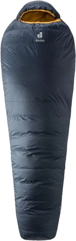 Deuter Astro 500 Sleeping Bag Long, Blauw/geel