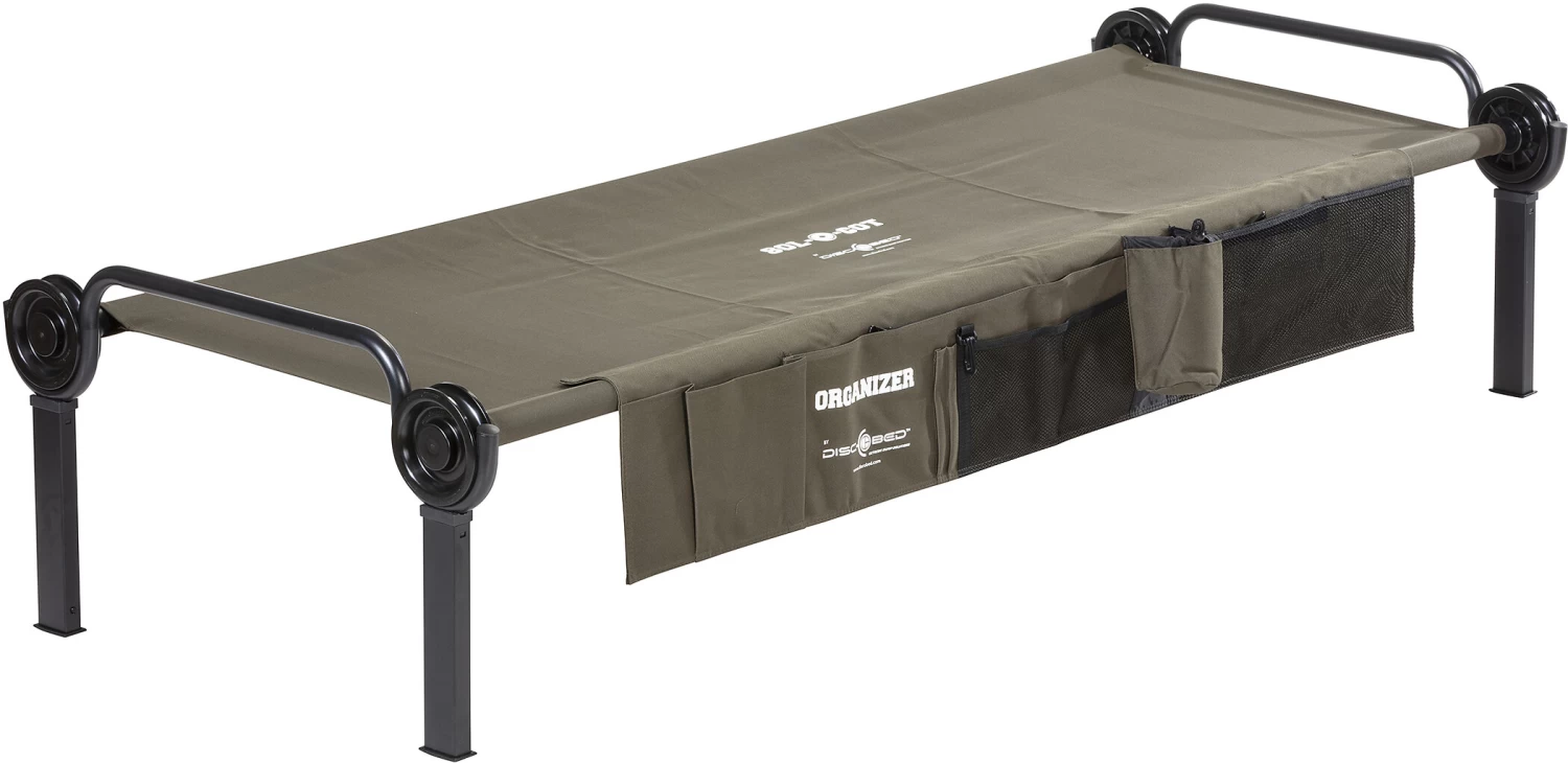 Disc-O-Bed Zijzakken Voor Sol-O-Cot, Olijf 1 Disc-O-Bed Zijzakken Voor Sol-O-Cot, Olijf