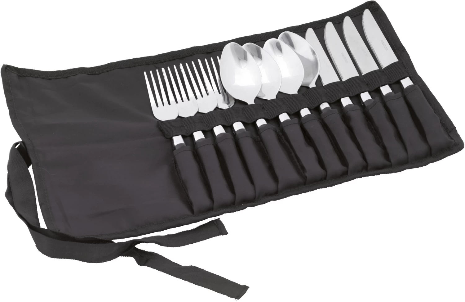 Easy Camp Family Bestek, Zwart/zilver 1 Easy Camp Family Bestek, Zwart/zilver