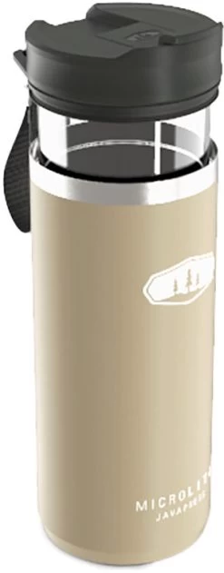 GSI Glacier Stainless Microlite Java Koffiepers 423ml, Beige