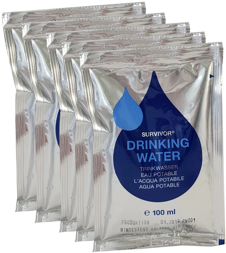 Katadyn Trans-Ocean Noodrantsoen Drinkwater 5 X 100ml 1 Katadyn Trans-Ocean Noodrantsoen Drinkwater 5 X 100ml