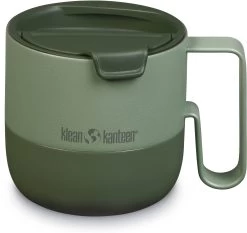 Klean Kanteen RiseMug 355ml With Flip Lid, Olijf/groen