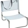 Lafuma Mobilier CB Beach Chair With Cannage Phifertex, Blauw/zwart