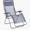 Lafuma Mobilier RSXA Clip Relax Stoel Batyline, Blauw/grijs