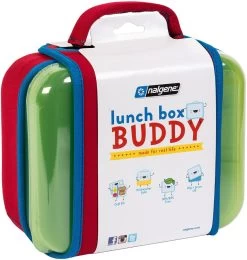 Nalgene Buddy Lunchbox, Rood/groen