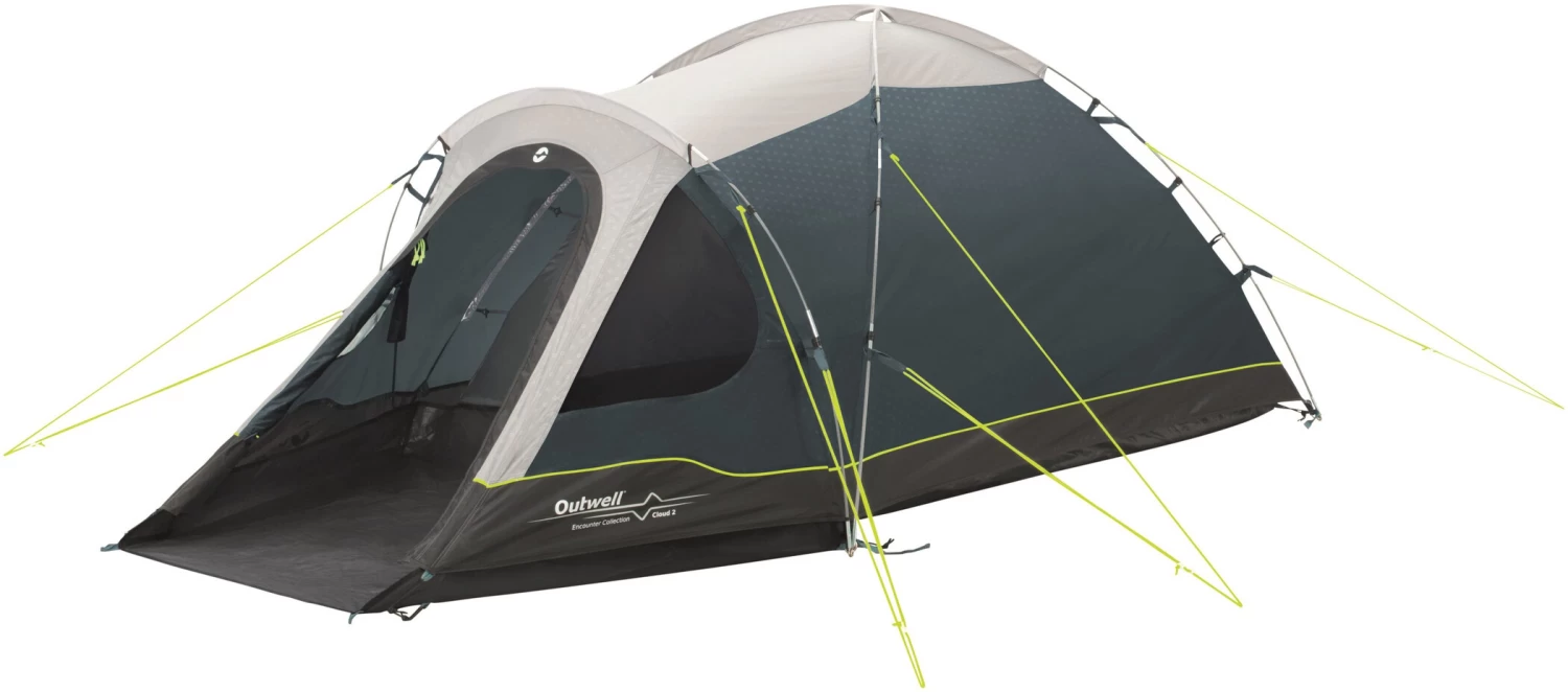 Outwell Cloud 2 Tent, Blauw 1 Outwell Cloud 2 Tent, Blauw