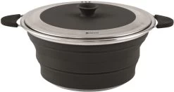 Outwell Collaps Kookpan Met Deksel 2500ml, Zwart
